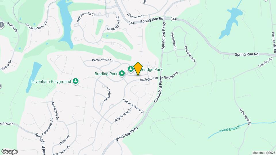 14107 Haveridge Dr Map and Location Details