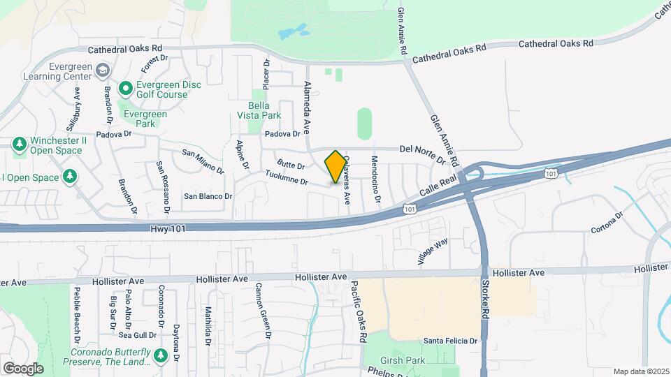 7119 Tuolumne Dr Map and Location Details