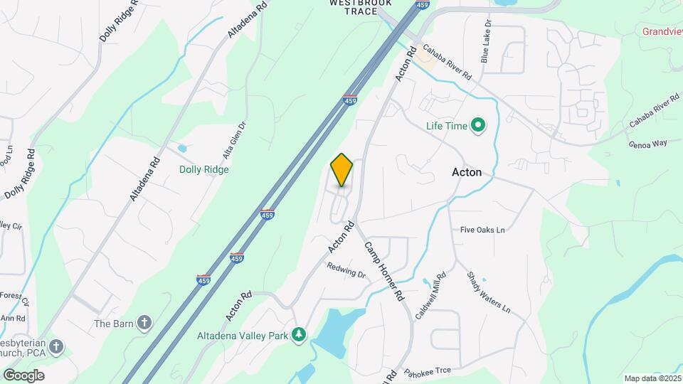 2205 Acton Park Cir Map and Location Details