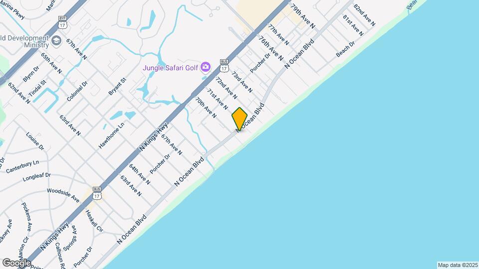 7000 N Ocean Blvd Map and Location Details