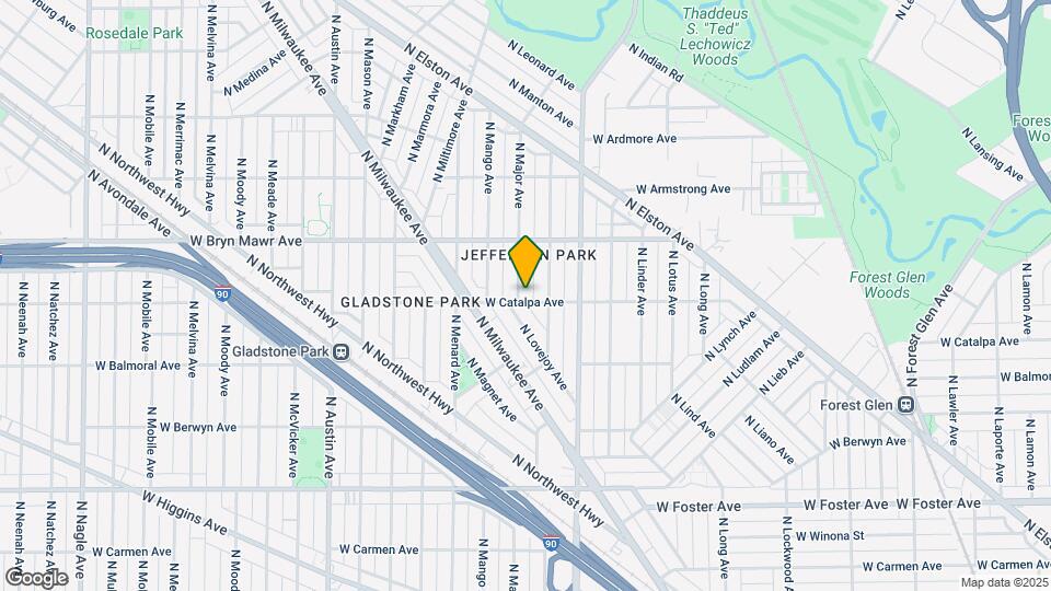 5505 N Major Ave, Unit BSMT Map and Location Details