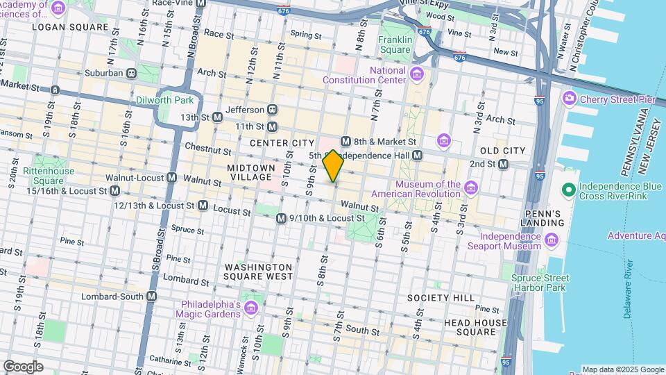 122-24 S 8th St Map and Location Details