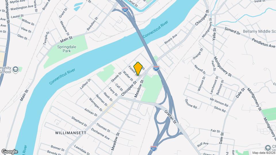 664 Chicopee St Map and Location Details