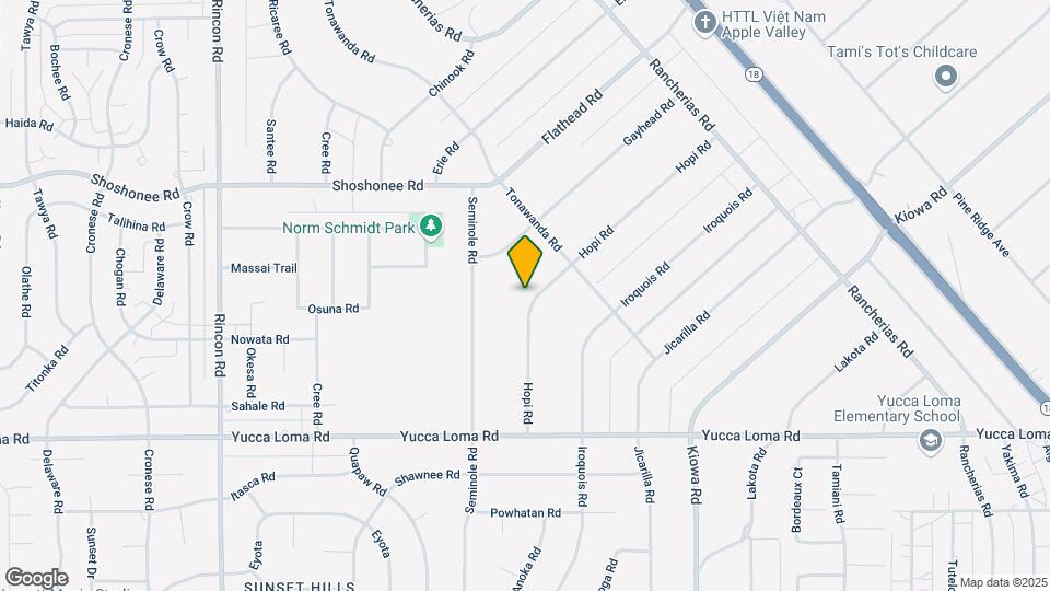 13940 Hopi Rd Mapa y Detalles de la Ubicación