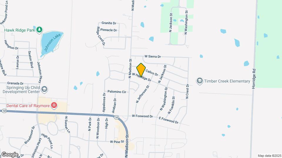 207 W Heritage Dr Map and Location Details