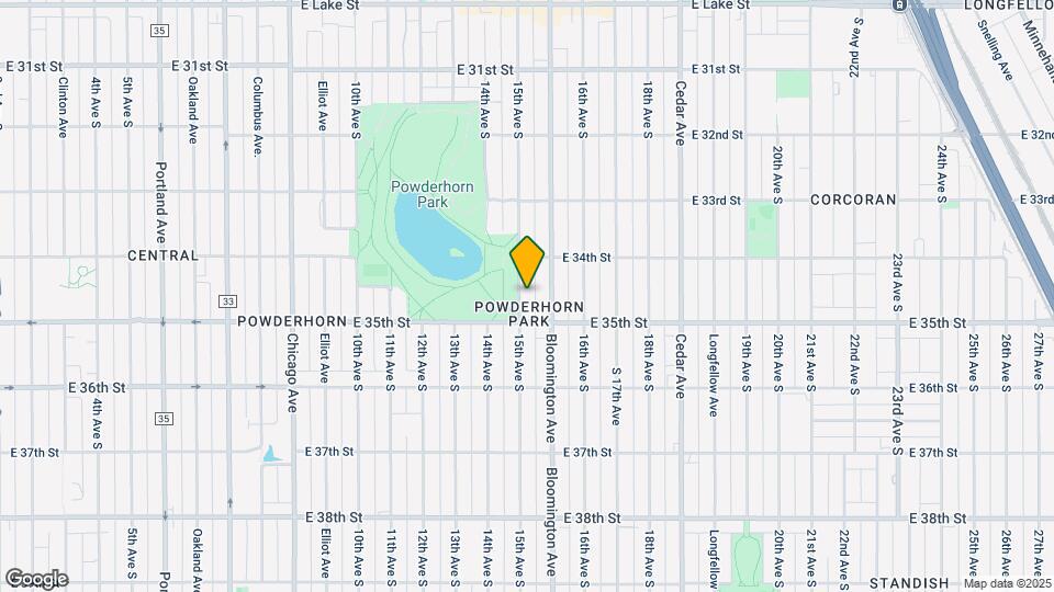 3421 15th Ave S Map and Location Details
