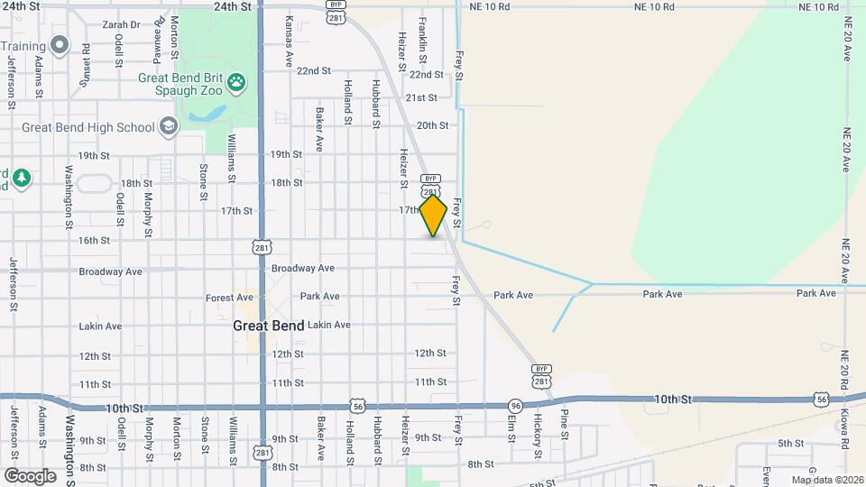 1437 16th St Map and Location Details