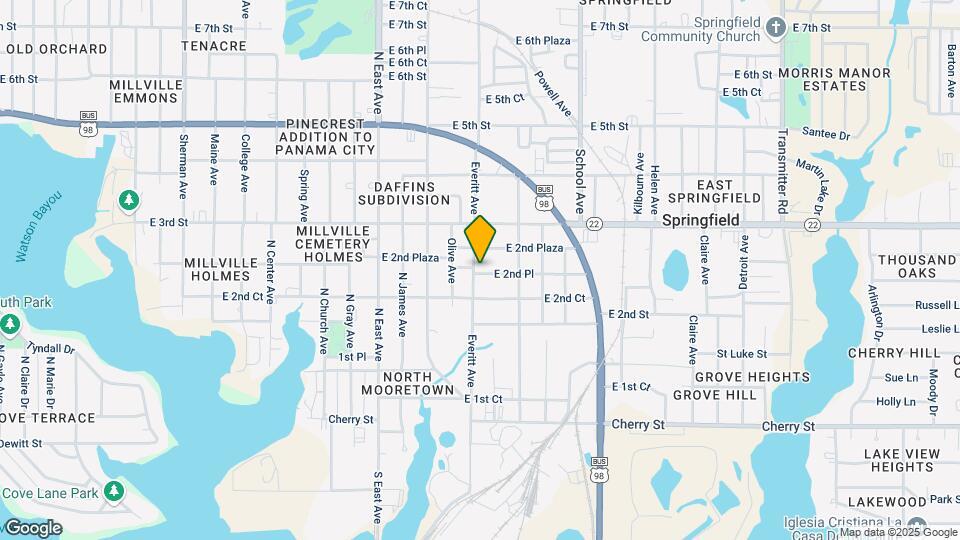 224 Everitt Ave Map and Location Details