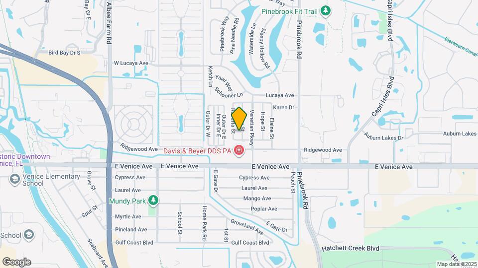 1023 Lillian St Map and Location Details