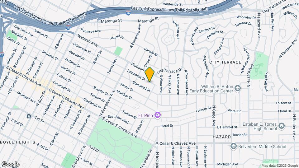 3156 Fairmount St Mapa y Detalles de la Ubicación