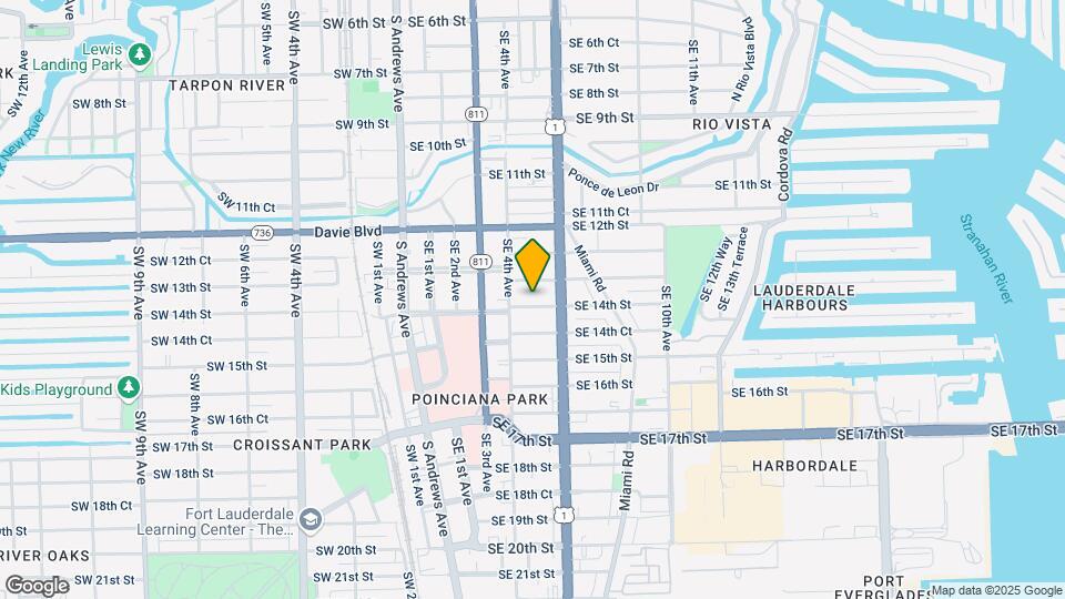 421 SE 14th St Map and Location Details