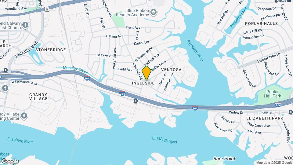 3600 Riverside Dr Mapa y Detalles de la Ubicación