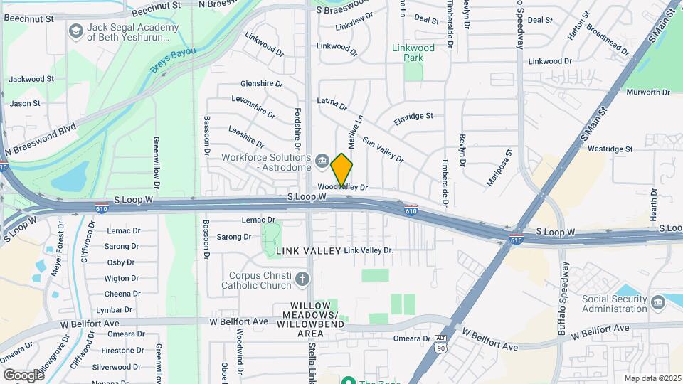 3727 Woodvalley Dr Map and Location Details
