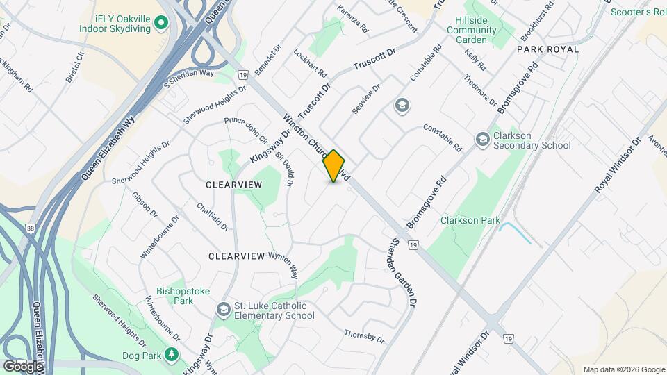 1271 Greenwood Crescent Map and Location Details