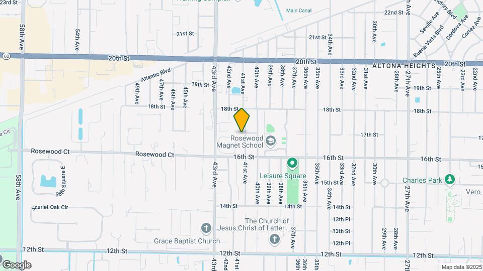 1675 41st Ave Map and Location Details