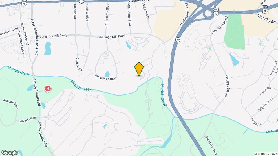 340 Bedford Dr Map and Location Details