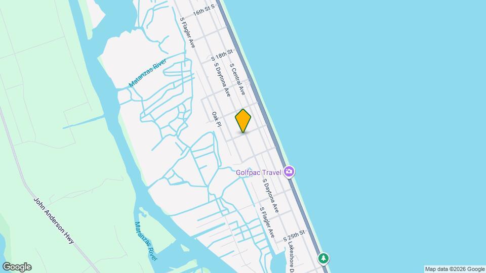 2100 S Daytona Ave Map and Location Details