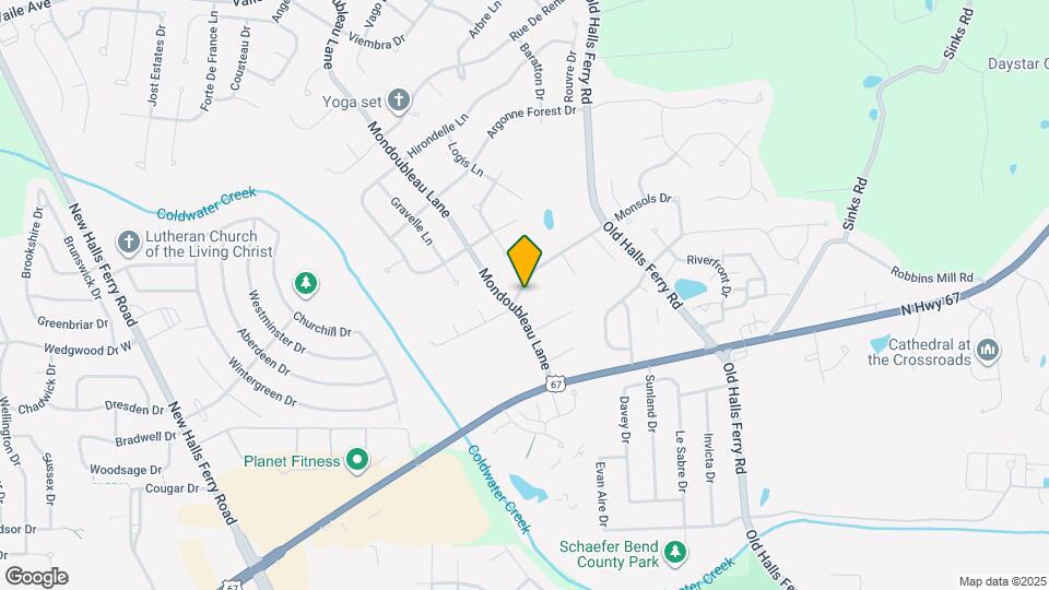 3754 Monsols Dr Map and Location Details