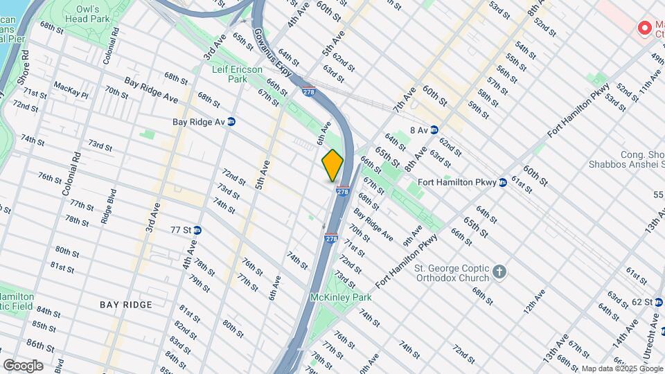 645 Bay Ridge Ave Map and Location Details