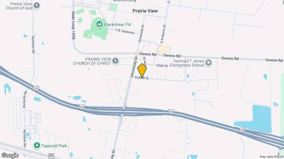 111 Echols St Map and Location Details