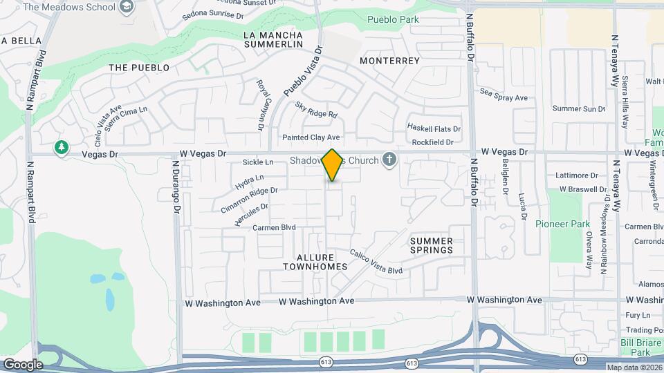 1400 Oak Rock Dr Map and Location Details