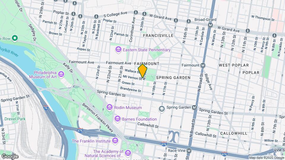 1904 Mount Vernon St Map and Location Details