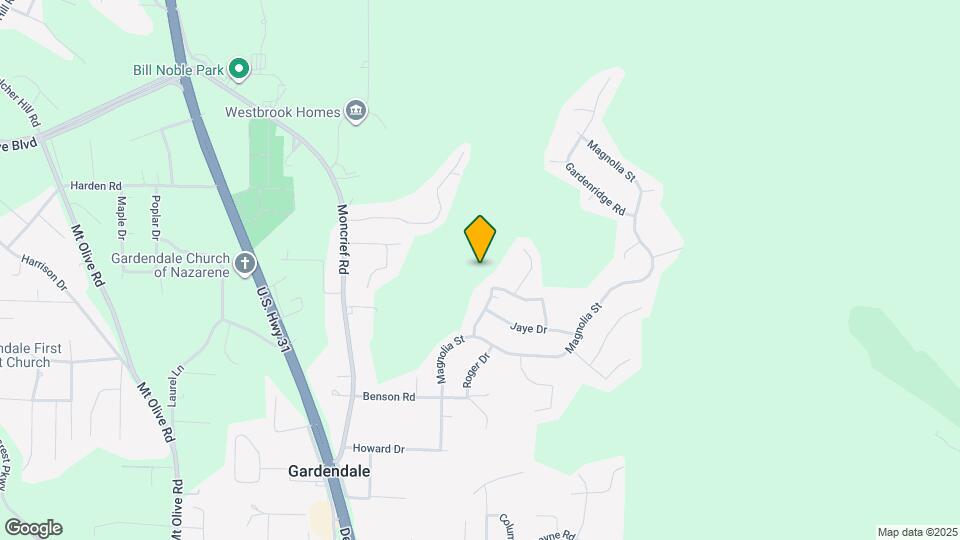 1384 Woodridge Pl Map and Location Details