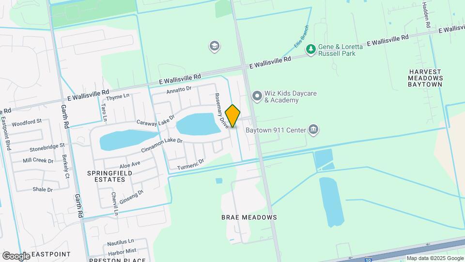 8110 Rosemary Drive Mapa y Detalles de la Ubicación