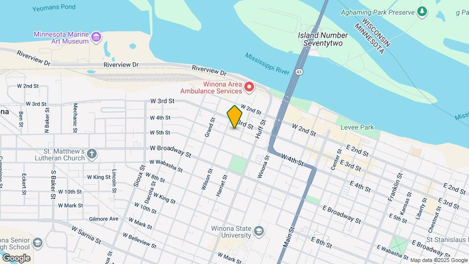 362 W 4th St Map and Location Details