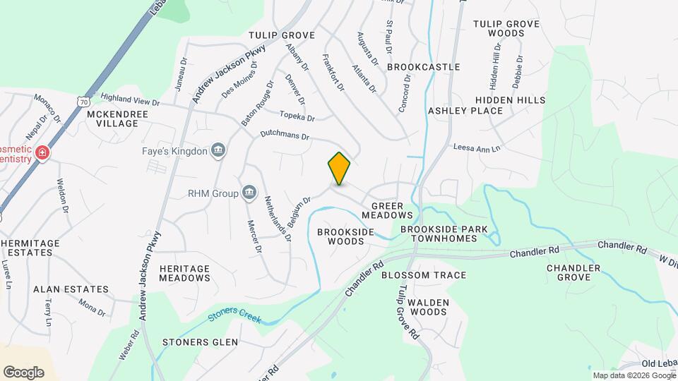 533 Scotts Creek Trl Map and Location Details