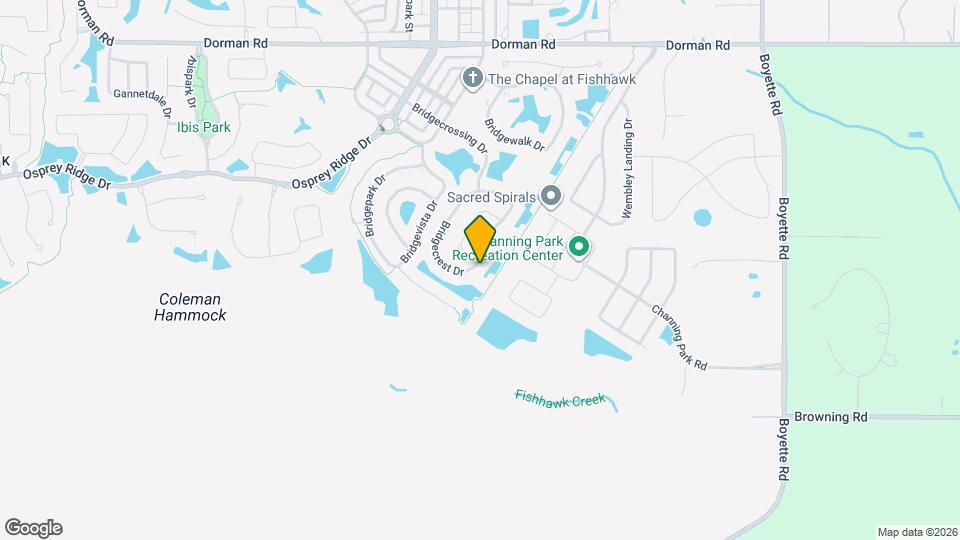 6407 Bridgecrest Dr Map and Location Details