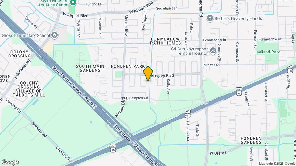 11823 S Willow Cir Mapa y Detalles de la Ubicación