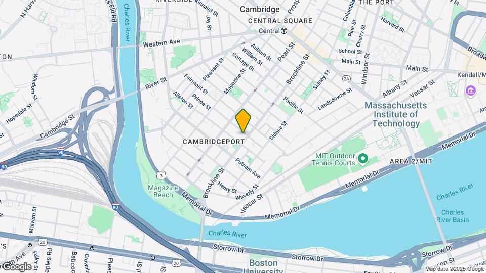 233 Brookline St Map and Location Details