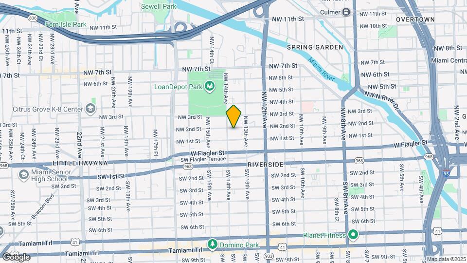 1350 NW 2nd St Map and Location Details