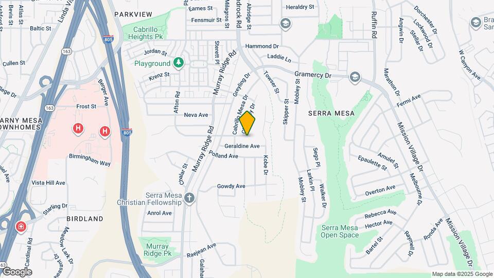8911 Pinecrest Ave Map and Location Details