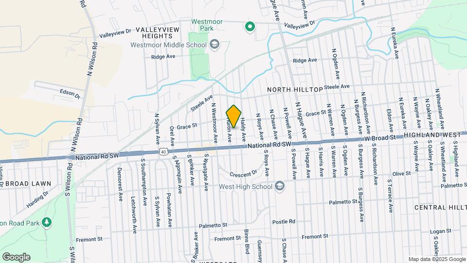 46 N Huron Ave Map and Location Details