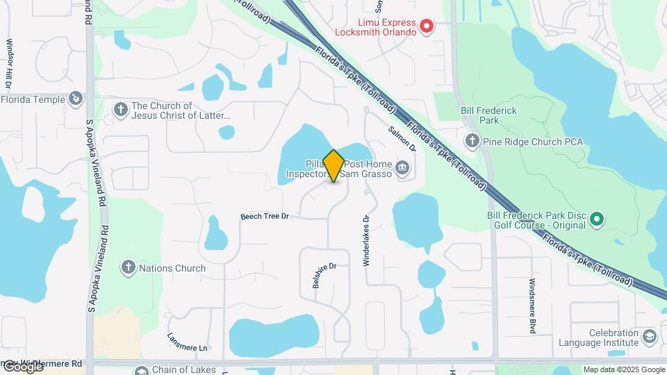 8001 Lockridge Ct Map and Location Details