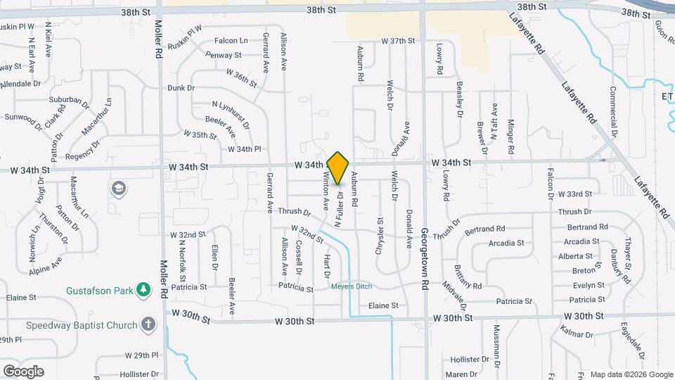 3310 N Fuller Dr Map and Location Details