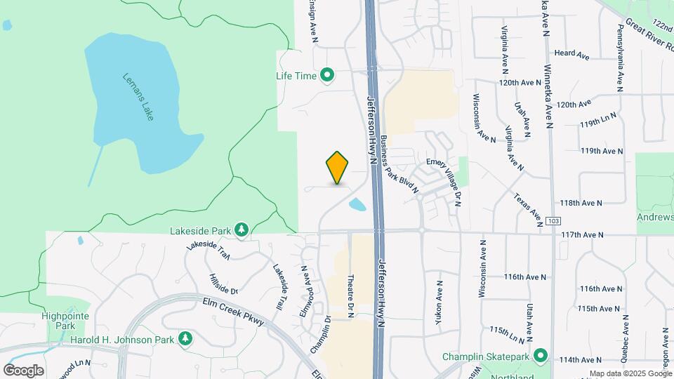 Champlin Drive & Elmcreek Map and Location Details
