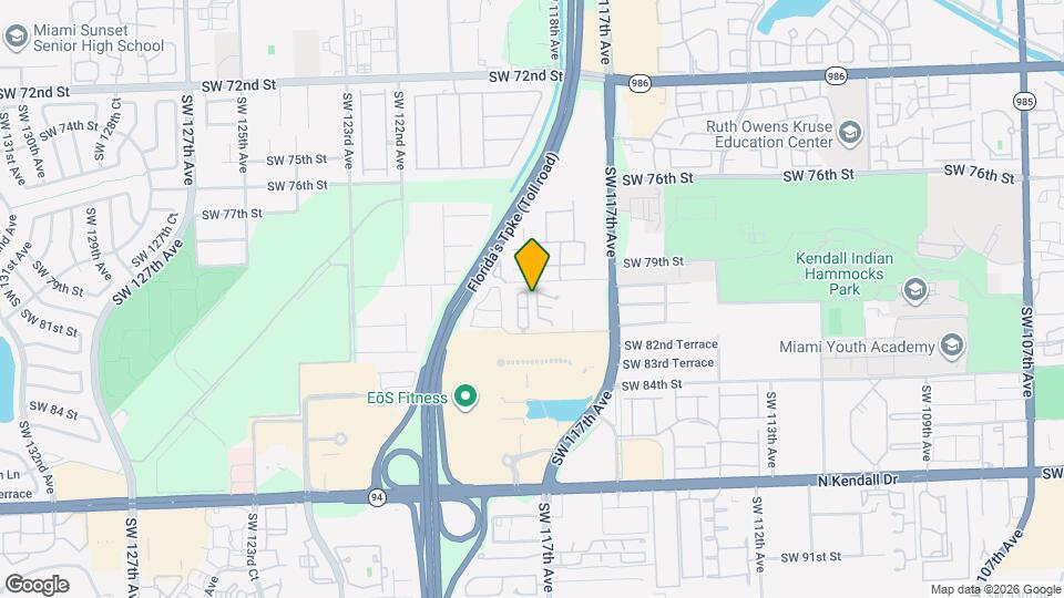 8057 SW 118th Ct Map and Location Details