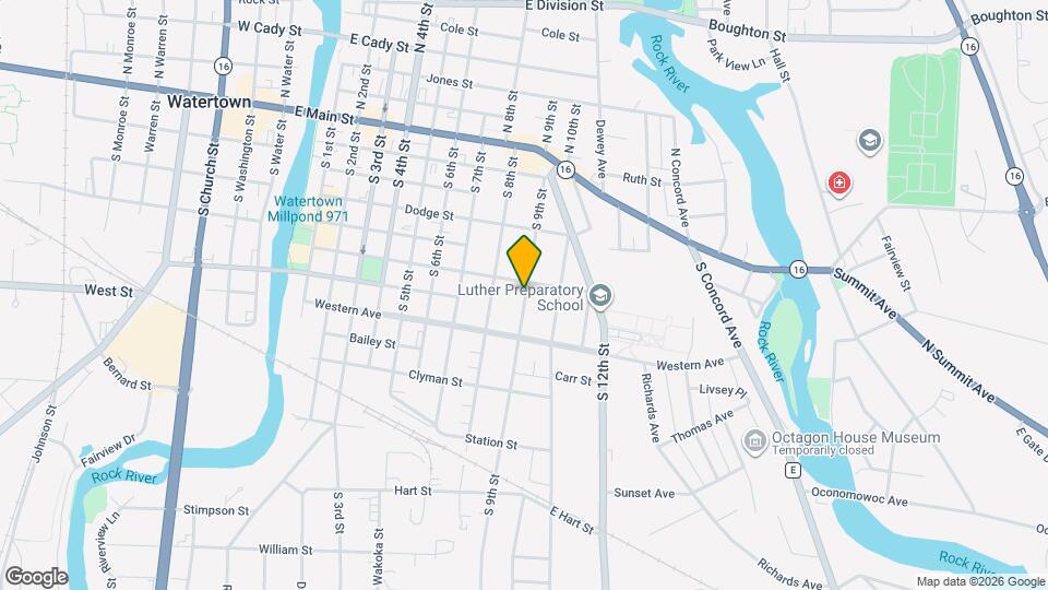 602-604-604 S 9th St, Unit 604 Mapa y Detalles de la Ubicación