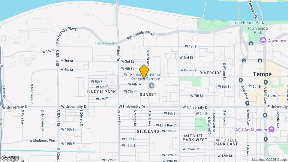1208 W 6th St Map and Location Details