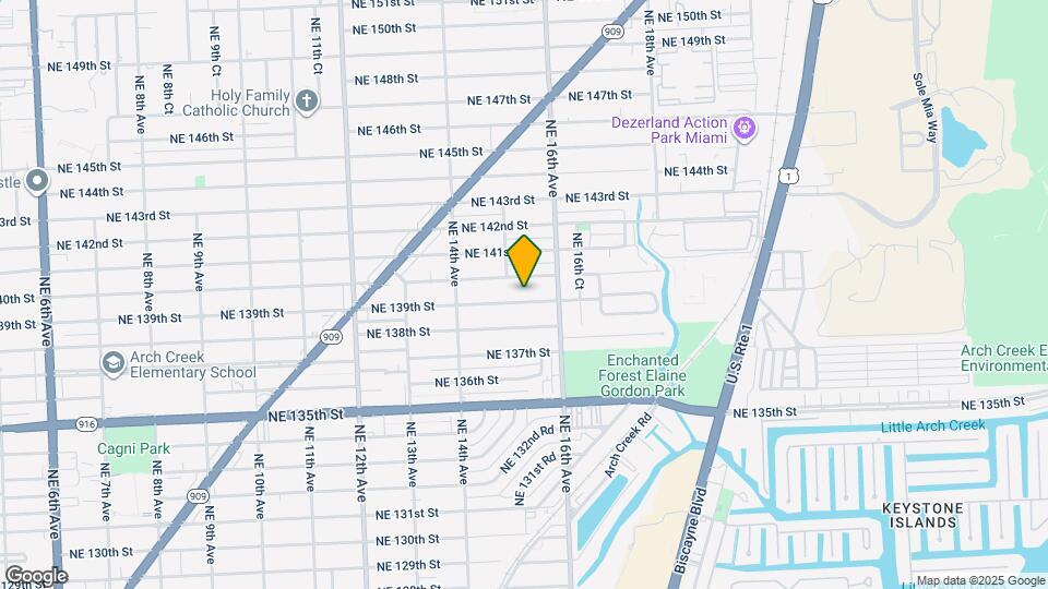 1535 NE 139th St Map and Location Details
