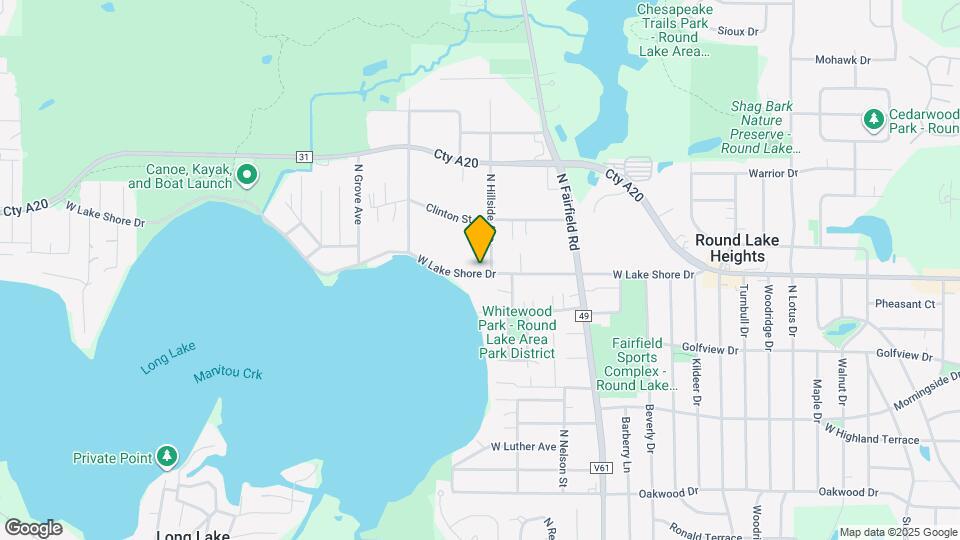 24684 W Lake Shore Dr Mapa y Detalles de la Ubicación