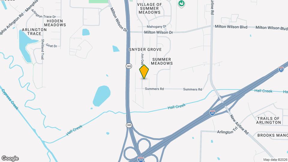 5094 Jon Oak Dr Map and Location Details