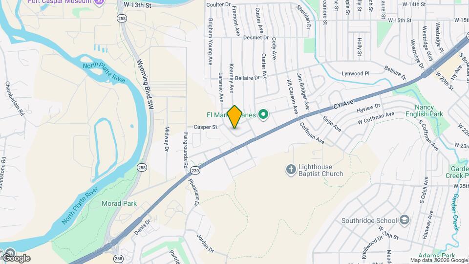 2045 Laramie Ave Map and Location Details