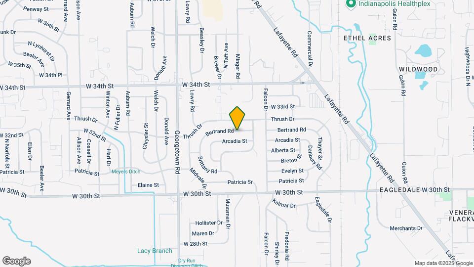 4331 Bertrand Rd Mapa y Detalles de la Ubicación