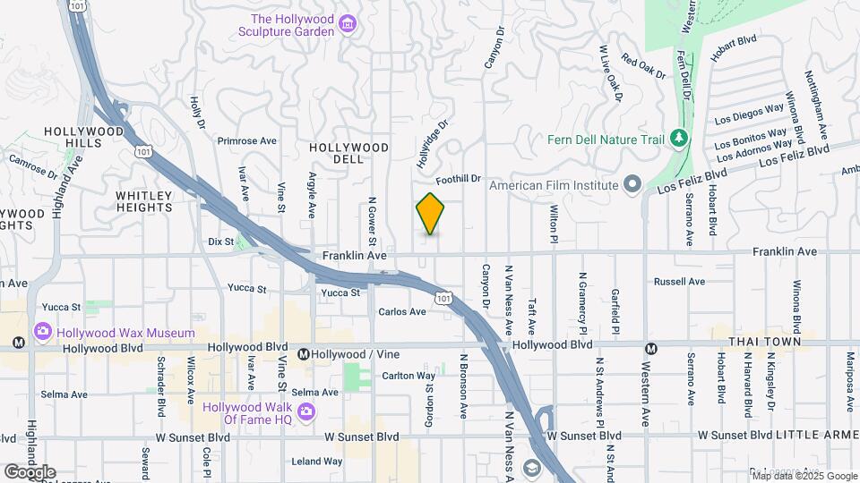 1919 Tamarind Ave Map and Location Details