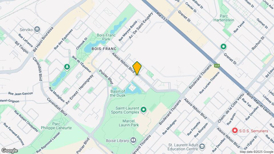 1700 Alexis-Nihon Boul Map and Location Details