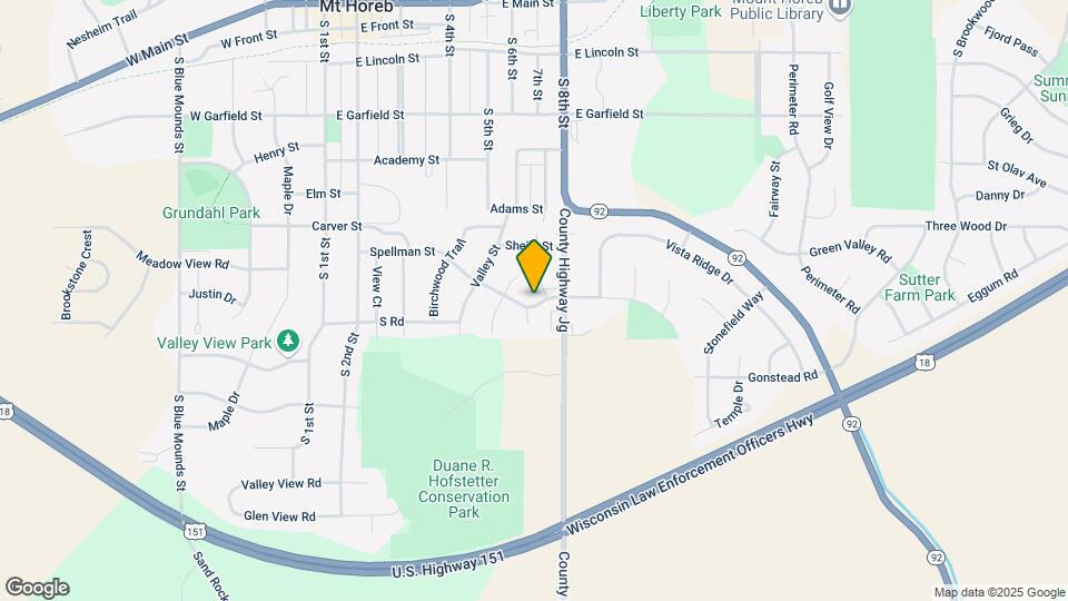 Prairie Ridge Apartments Map and Location Details
